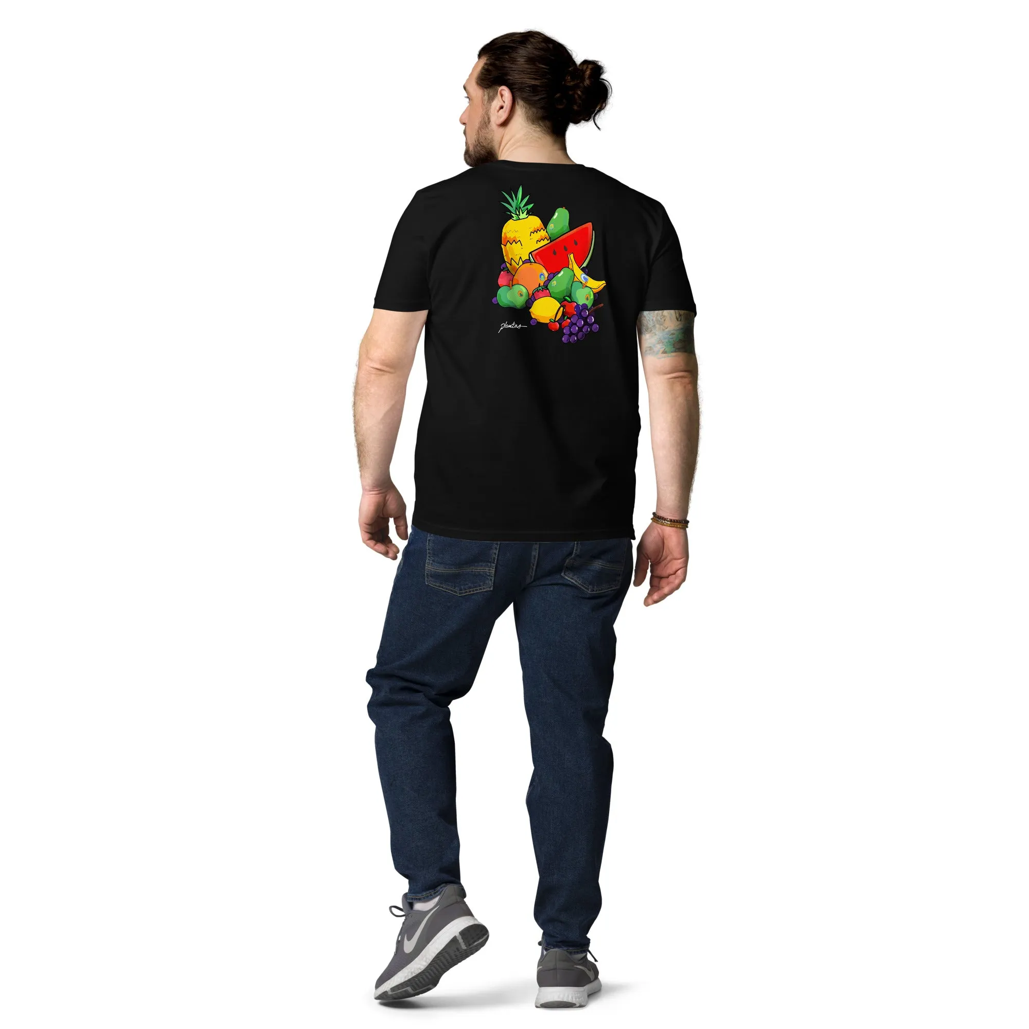 Fruits unisex organic cotton t-shirt