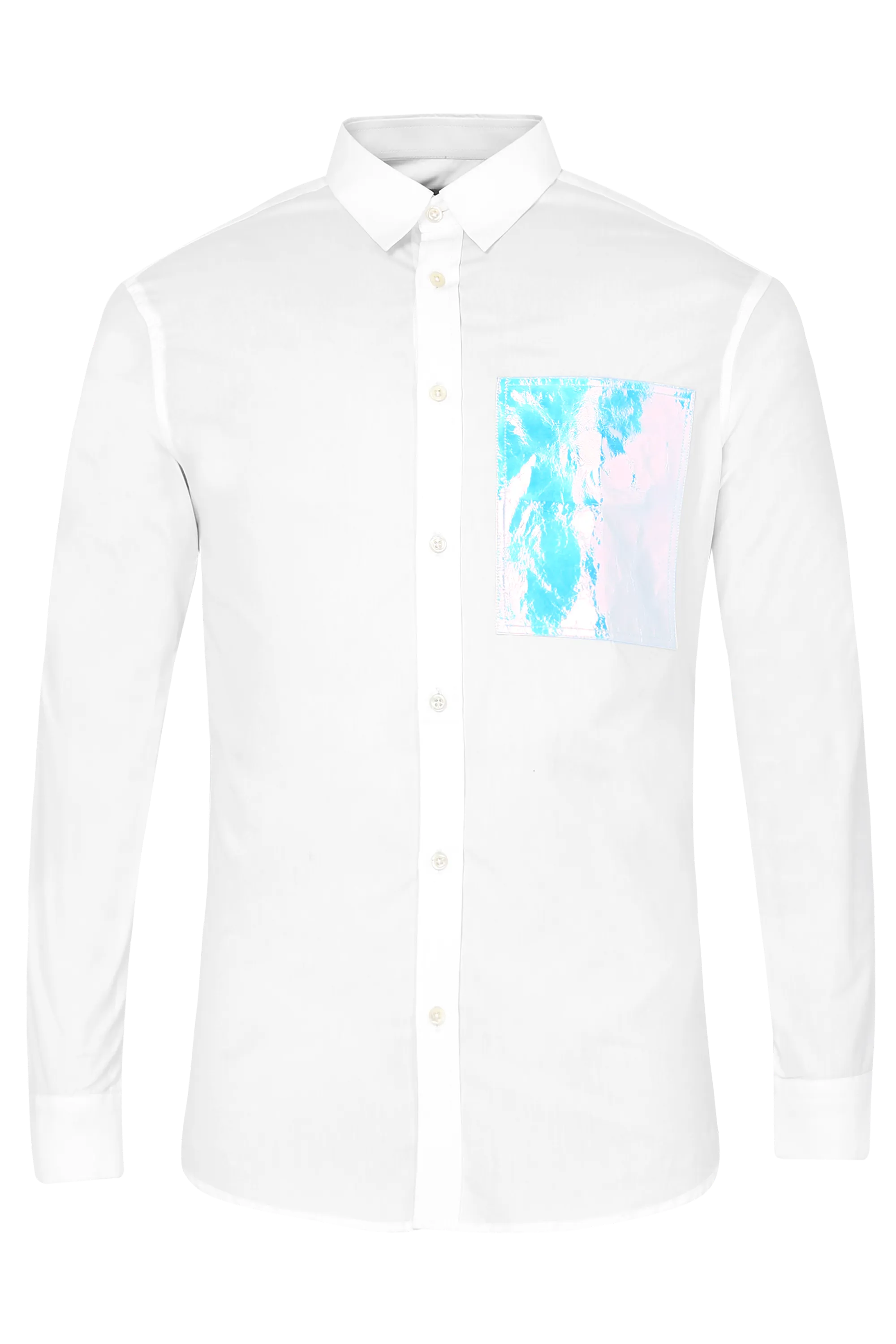 Html + Shirt with holographic patch