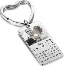 JO-CAS101764 - Personalized Keyring, Stainless Steel