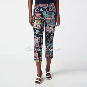 Joseph Ribkoff Parisian Print Trouser - Style 241268