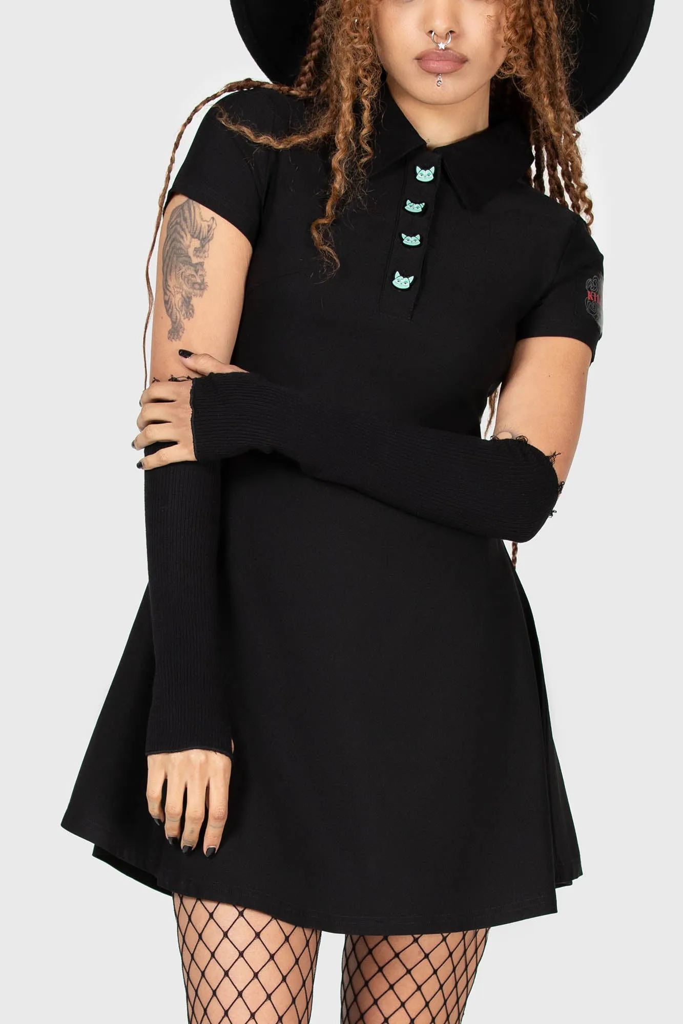 Lil Vampurr Collar Dress