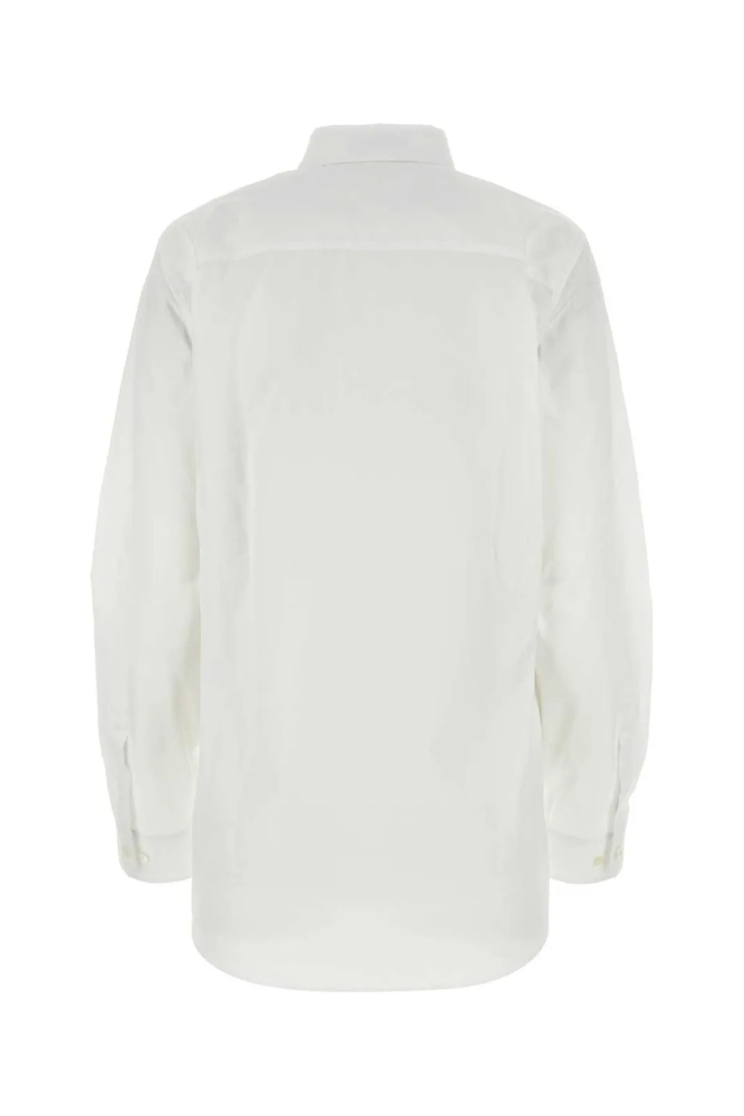 MiuMiu  |Casual Style Long Sleeves Plain Cotton Elegant Style