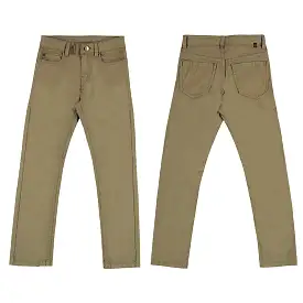 Nukutavake 5 Pocket Slim Fit Basic Pant _Dune 520-22