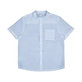 Nukutavake Boys Short Sleeve Mandarin Collar Dress Shirt_ 6118