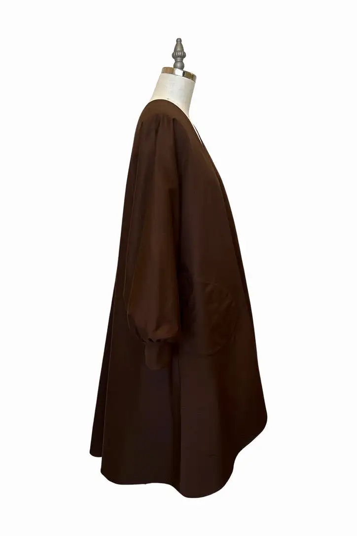 Organic Cotton Barcelona Duster | Chocolate