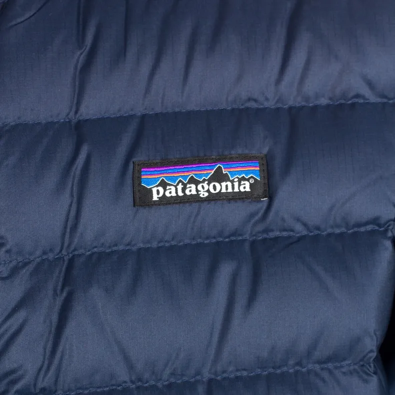 Patagonia Down Sweater Hoody (Navy Blue)