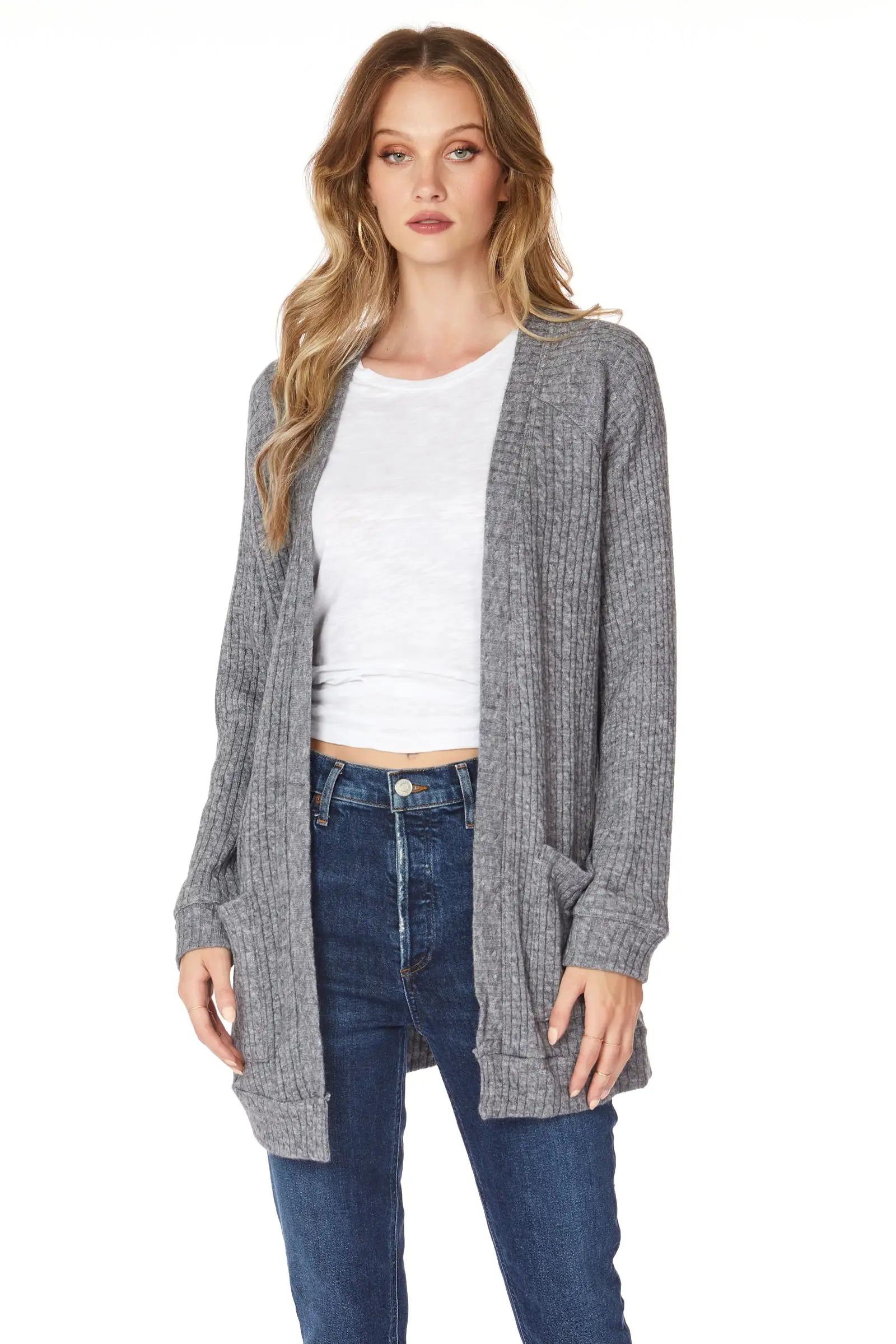 PATCH POCKET RAGLAN CARDIGAN