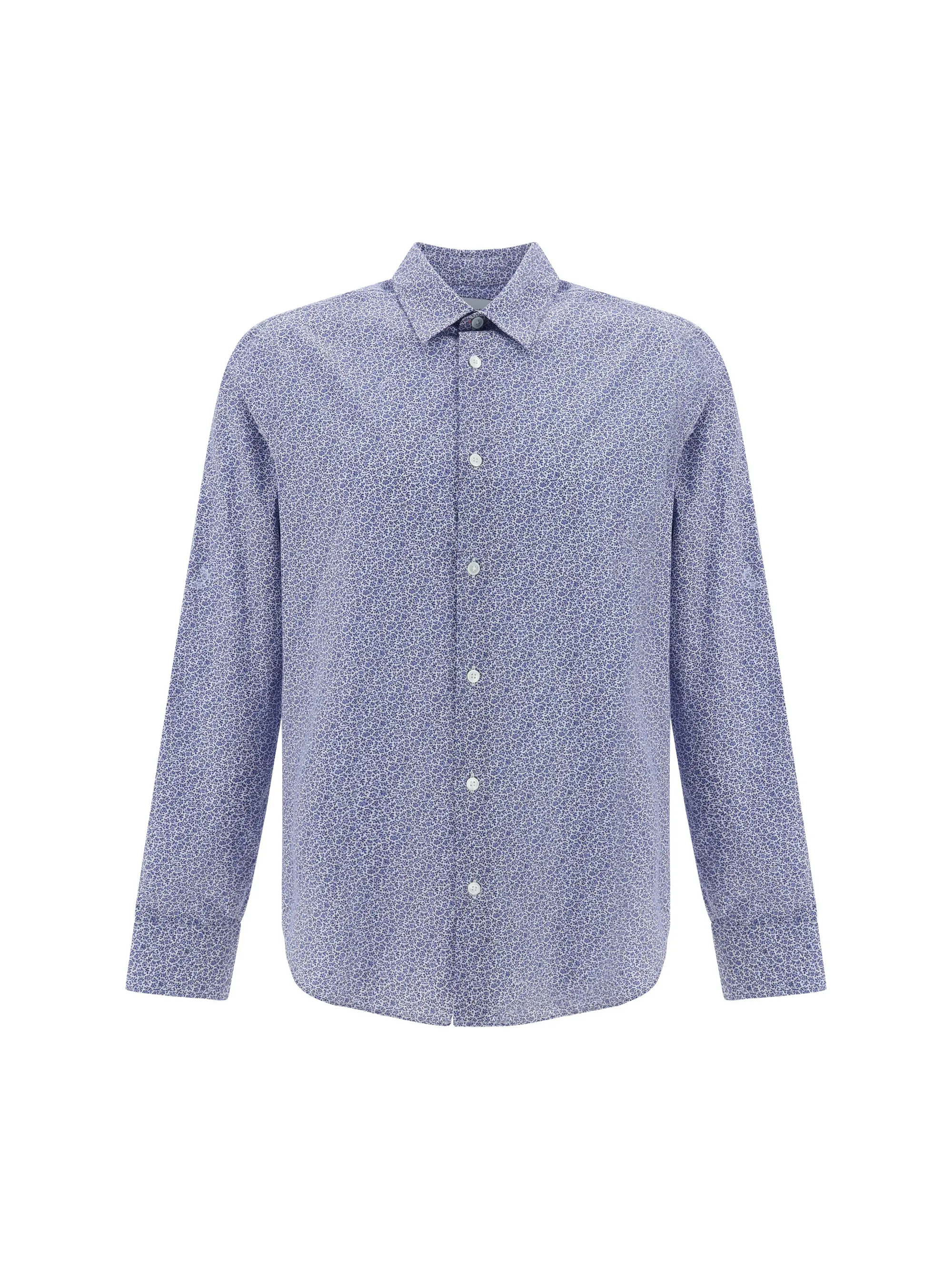 Paul Smith  |Flower Patterns Long Sleeves Cotton Front Button Shirts