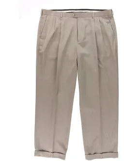 Perry Ellis Mens Heathered Dress Pants Slacks, TW2