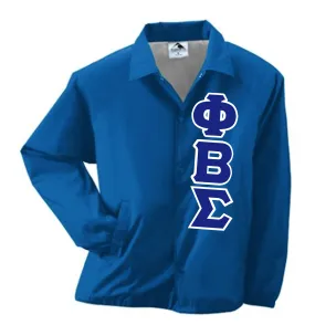 Phi Beta Sigma Crossing Jacket Letters