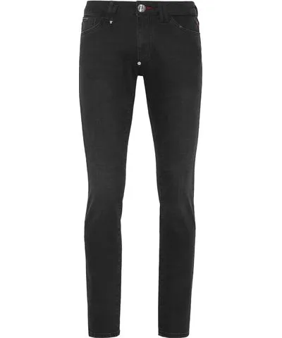 Philipp Plein Denim Trousers Slim Fit Basic