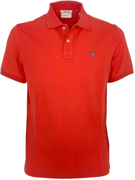 POLO UOMO ROSSA MISTO COTONE