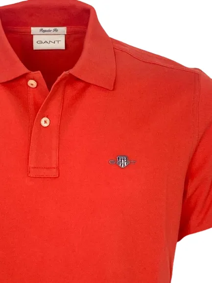 POLO UOMO ROSSA MISTO COTONE