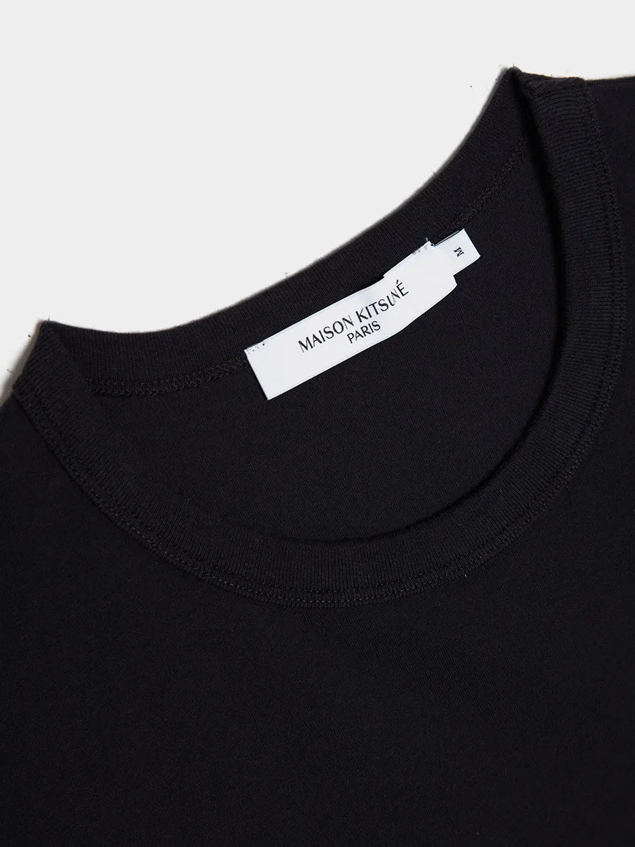 Profile Fox Patch Pocket Tee-Shirt, Black