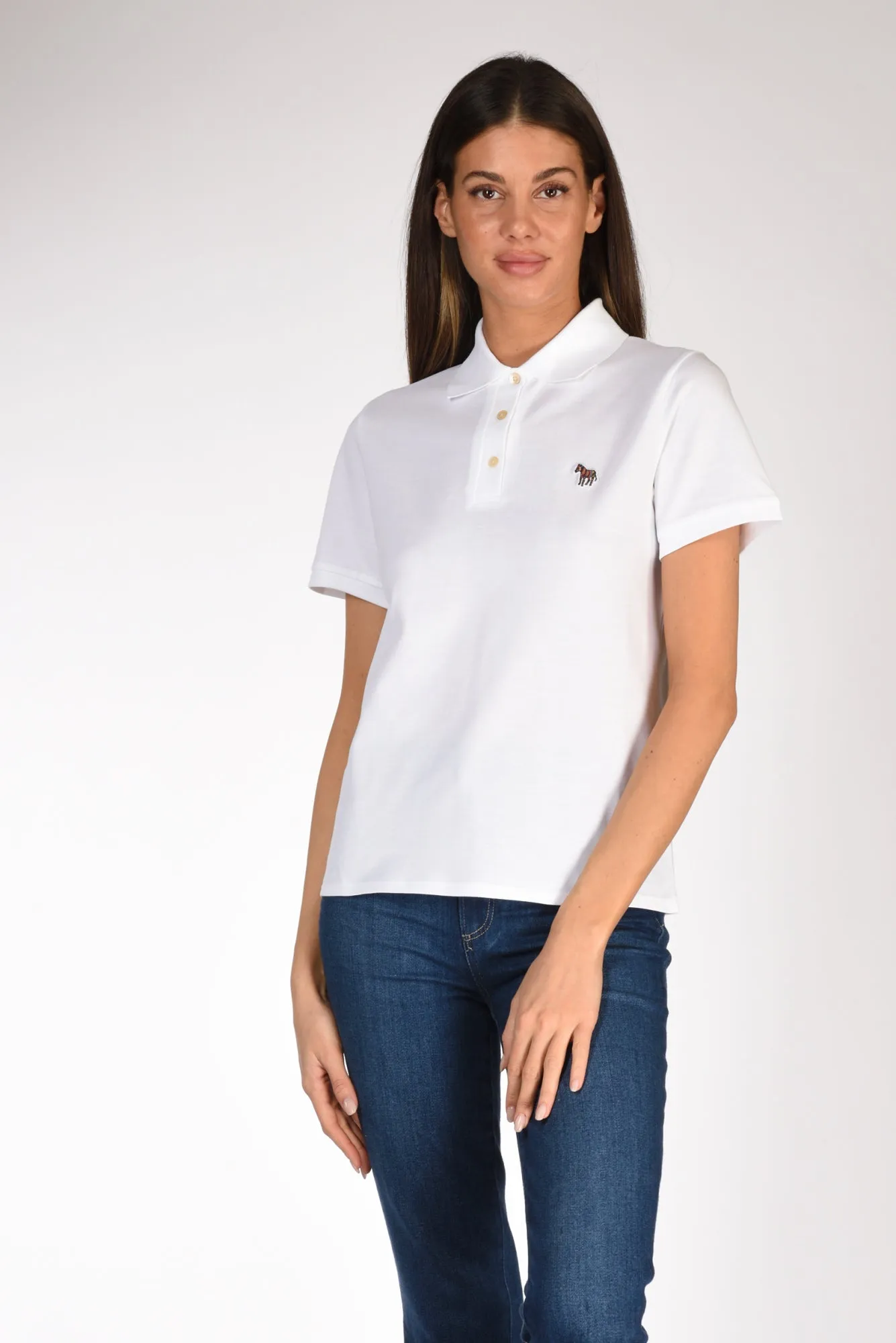 P.s. Paul Smith Polo Bianco Donna