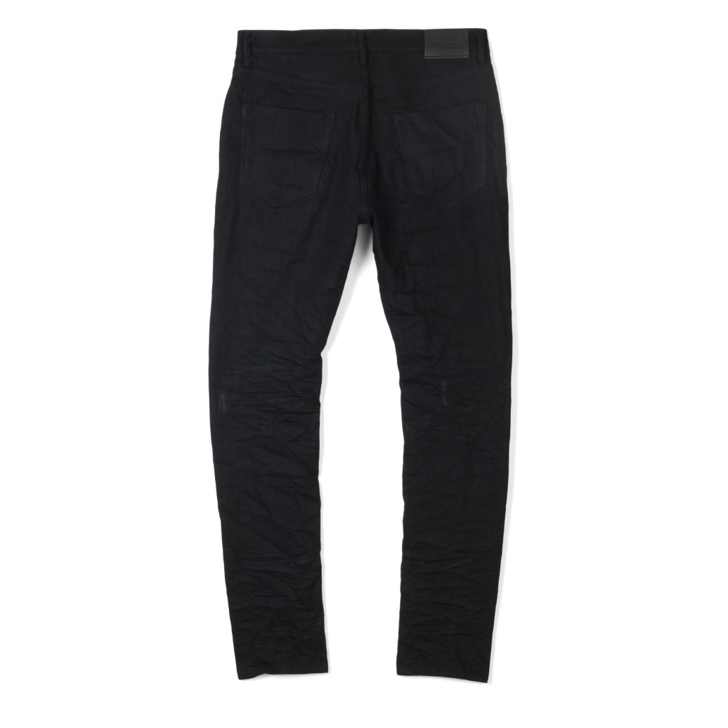 Purple Brand Black Raw Jeans