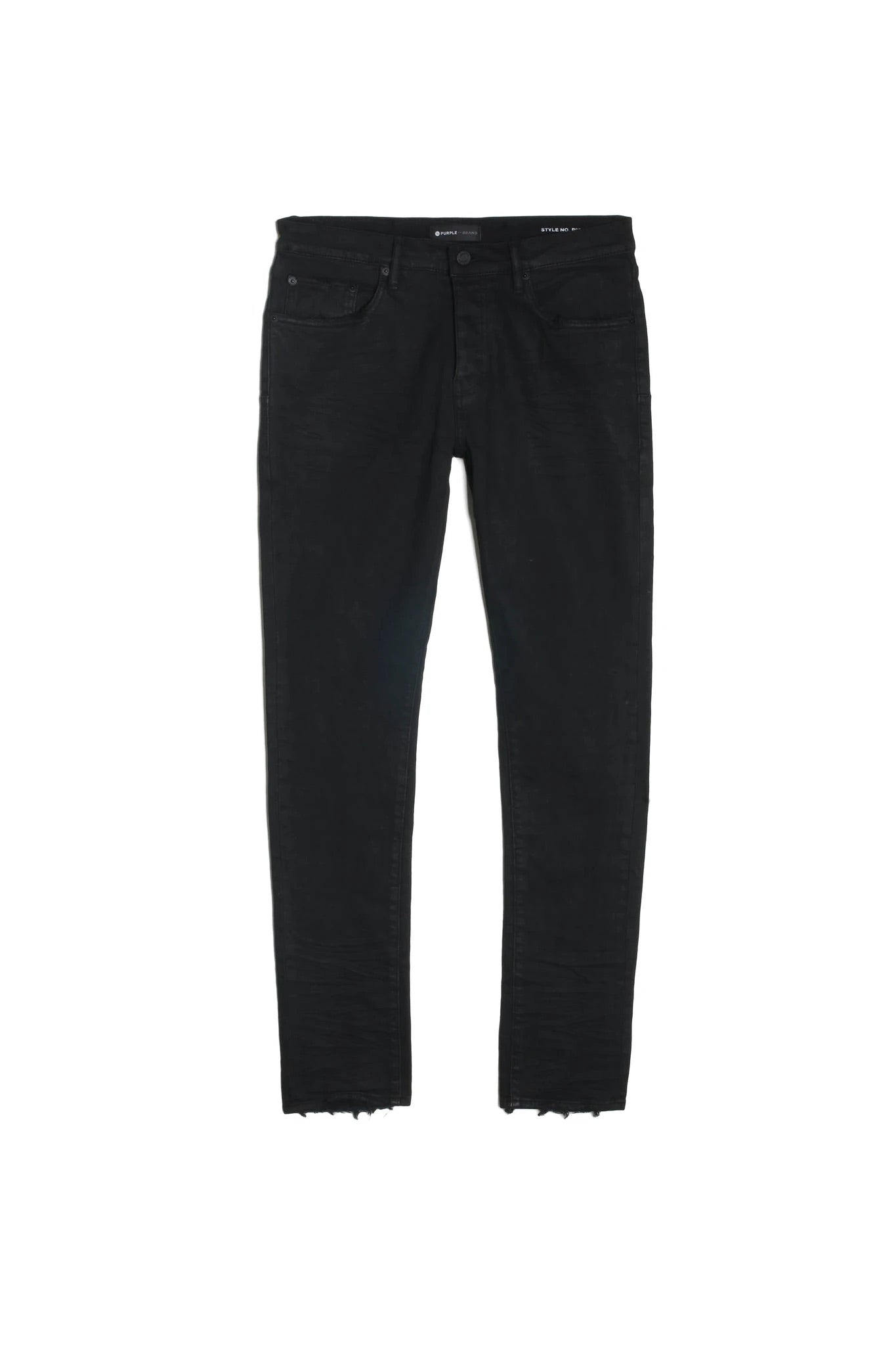 Purple Brand Black Resin Jeans