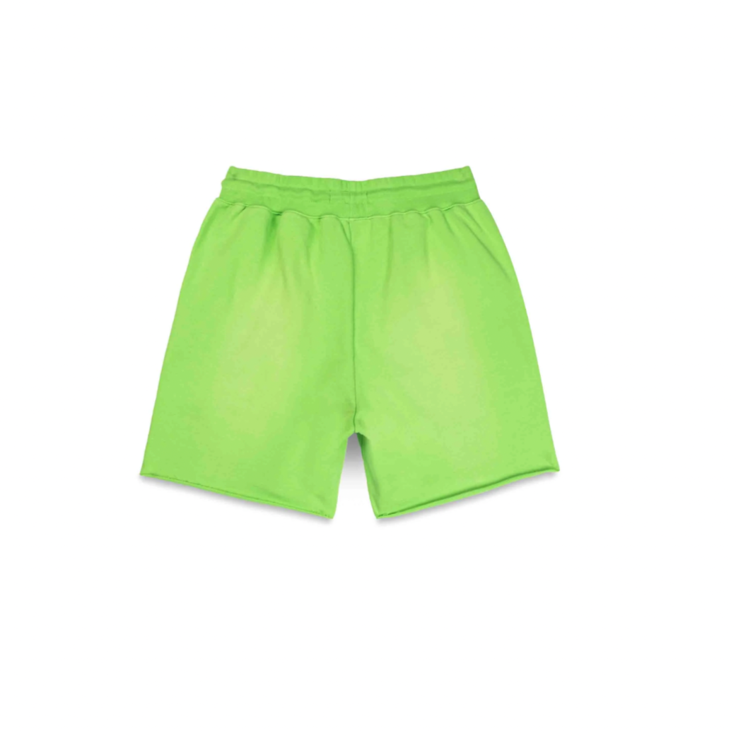 Purple Brand Glitch Sweatshorts (Green)