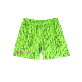 Purple Brand Hacker All Around Shorts (Green)