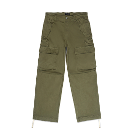 Purple Brand P527 Double Pocket Green Cargos (P527-DPWM124)