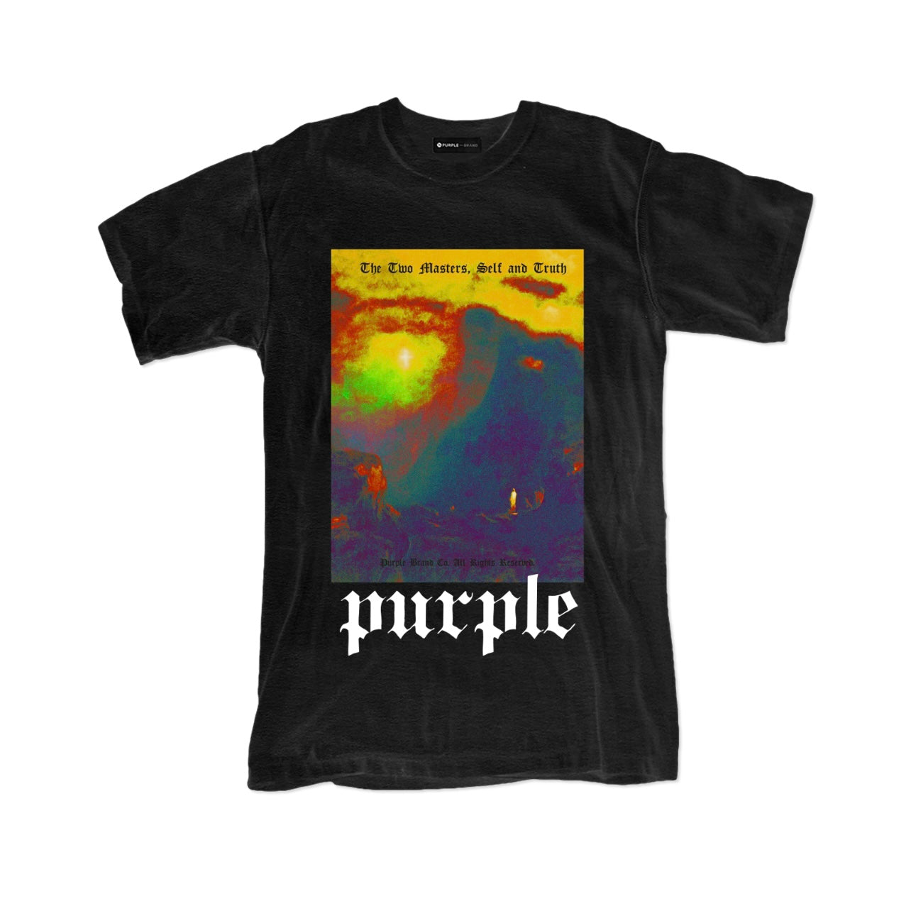 Purple Brand Triumph Black S/S Tee