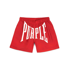 Purple Brand Uppercut All Around Shorts (Red)