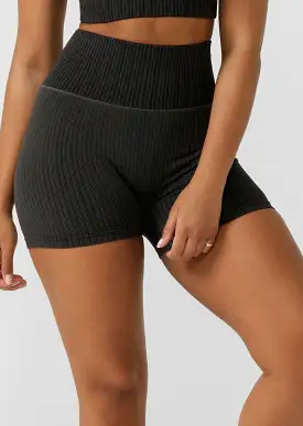 Seamless Swim Bottoms Black