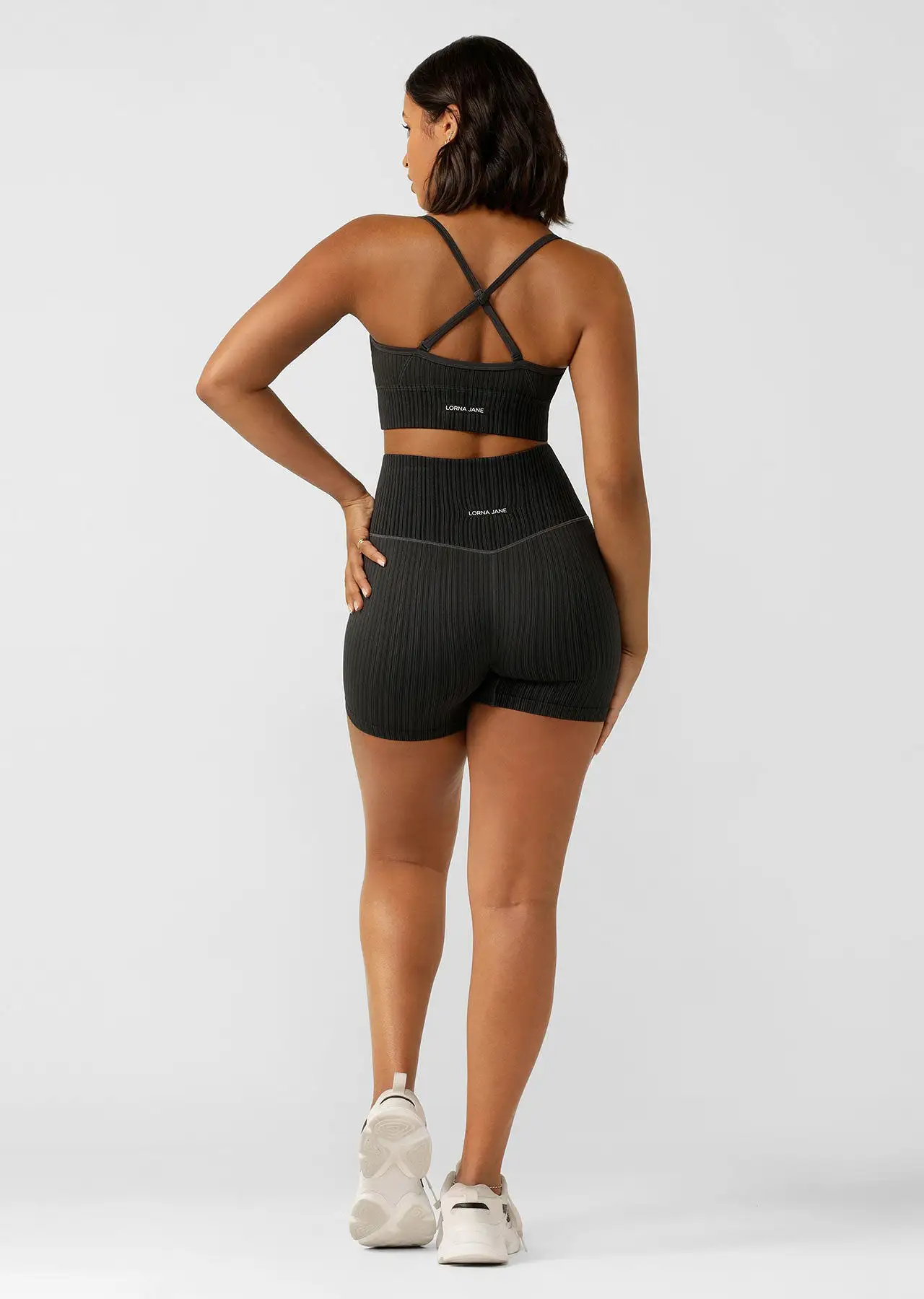 Seamless Swim Bottoms Black