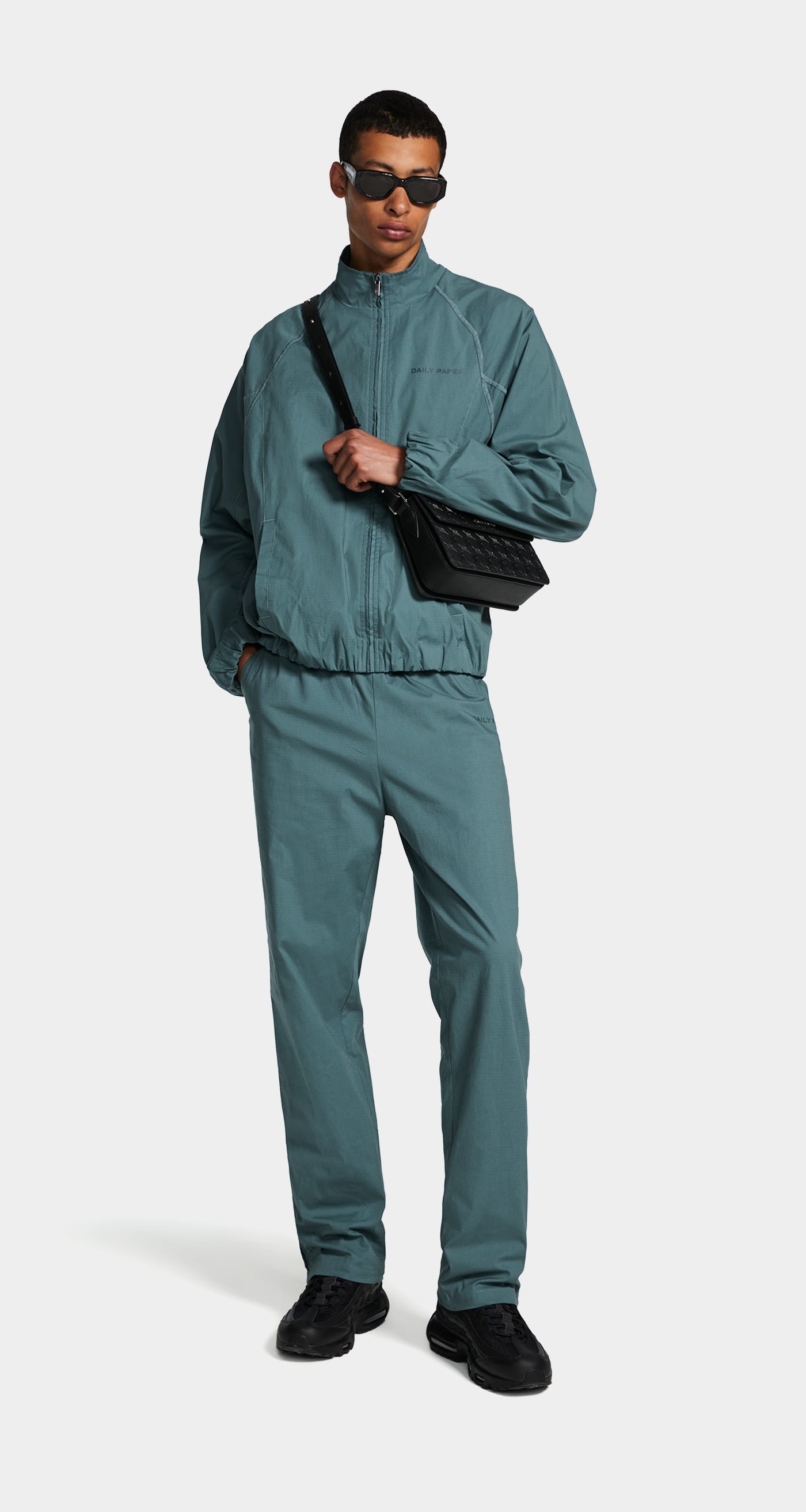 Silver Green Halif Track Jacket