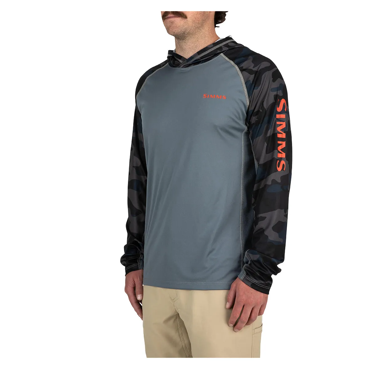 Simms SolarVent Hoody - Woodland Camo Storm