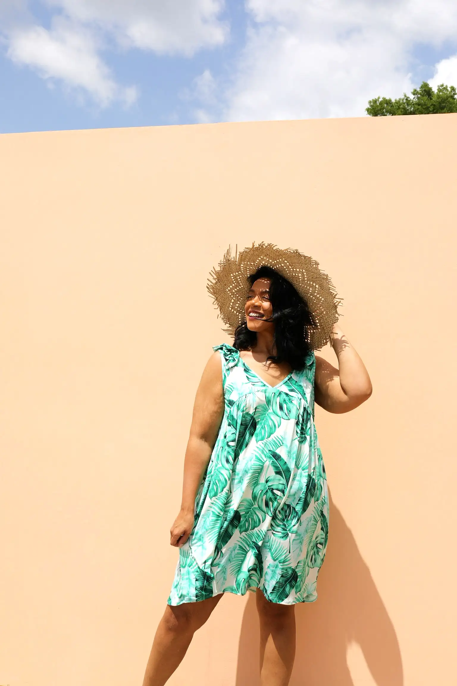 SIZE 2XL PLUS SIZE Let's Get Tropical Dress