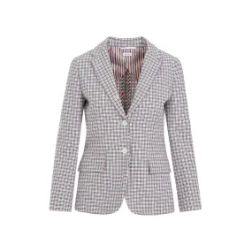 SMALL CHECK COTTON JACKET