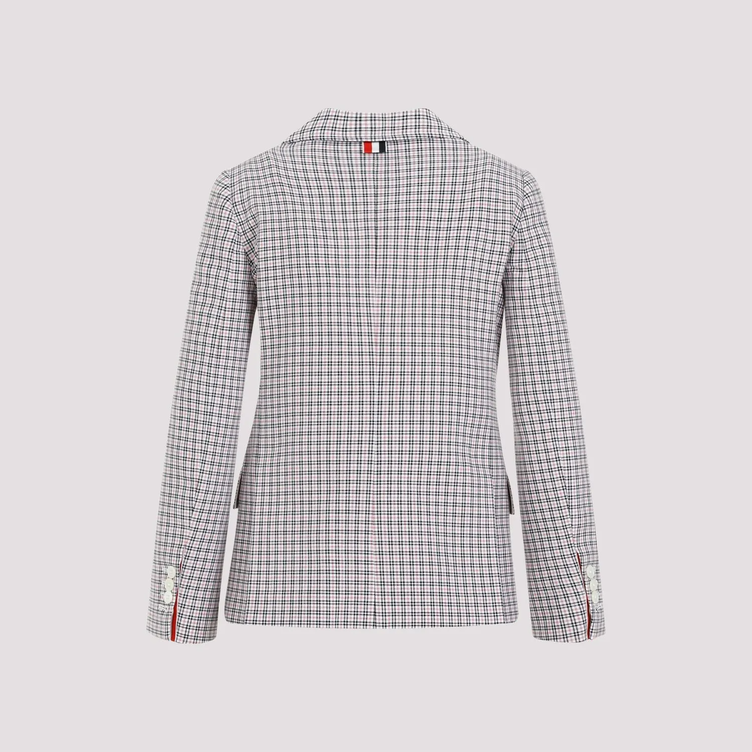 SMALL CHECK COTTON JACKET