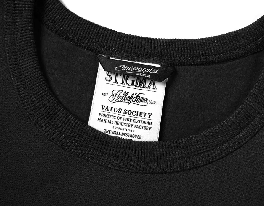 STIGMA  |[ STIGMA ]★ 22 UNBALANCE OVERSIZED HEAVY SWEAT CREWNECK