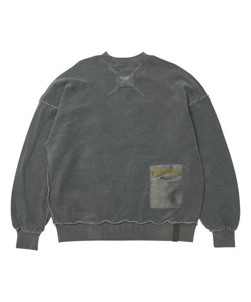 STIGMA  |[ STIGMA ]★INSIDEOUT OVERSIZED PIGMENT CREWNECK V2