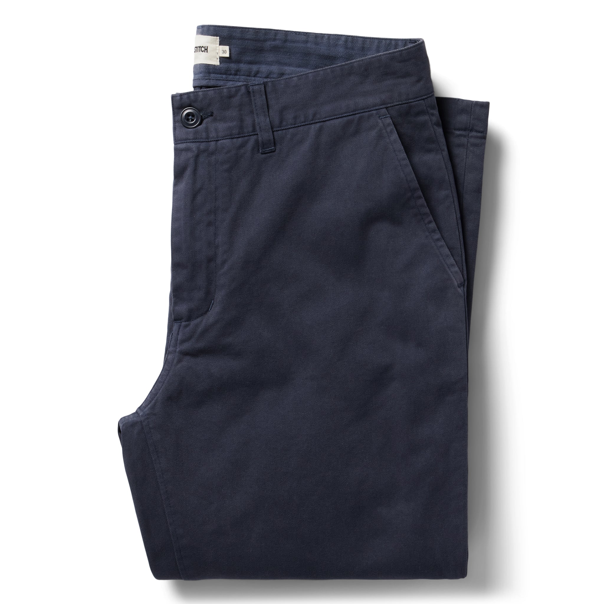 The Slim Foundation Pant in Organic Marine