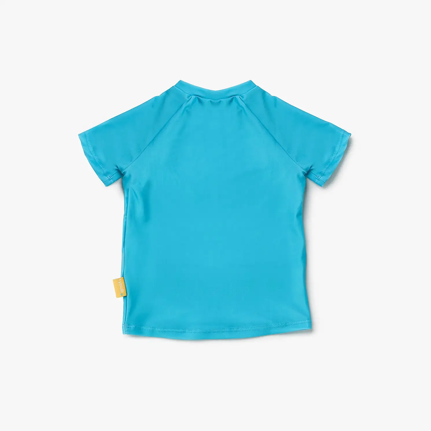 Tyoub Kids Short Sleeve Rash Guard UPF50+ Aqua | Eco Swim Surf