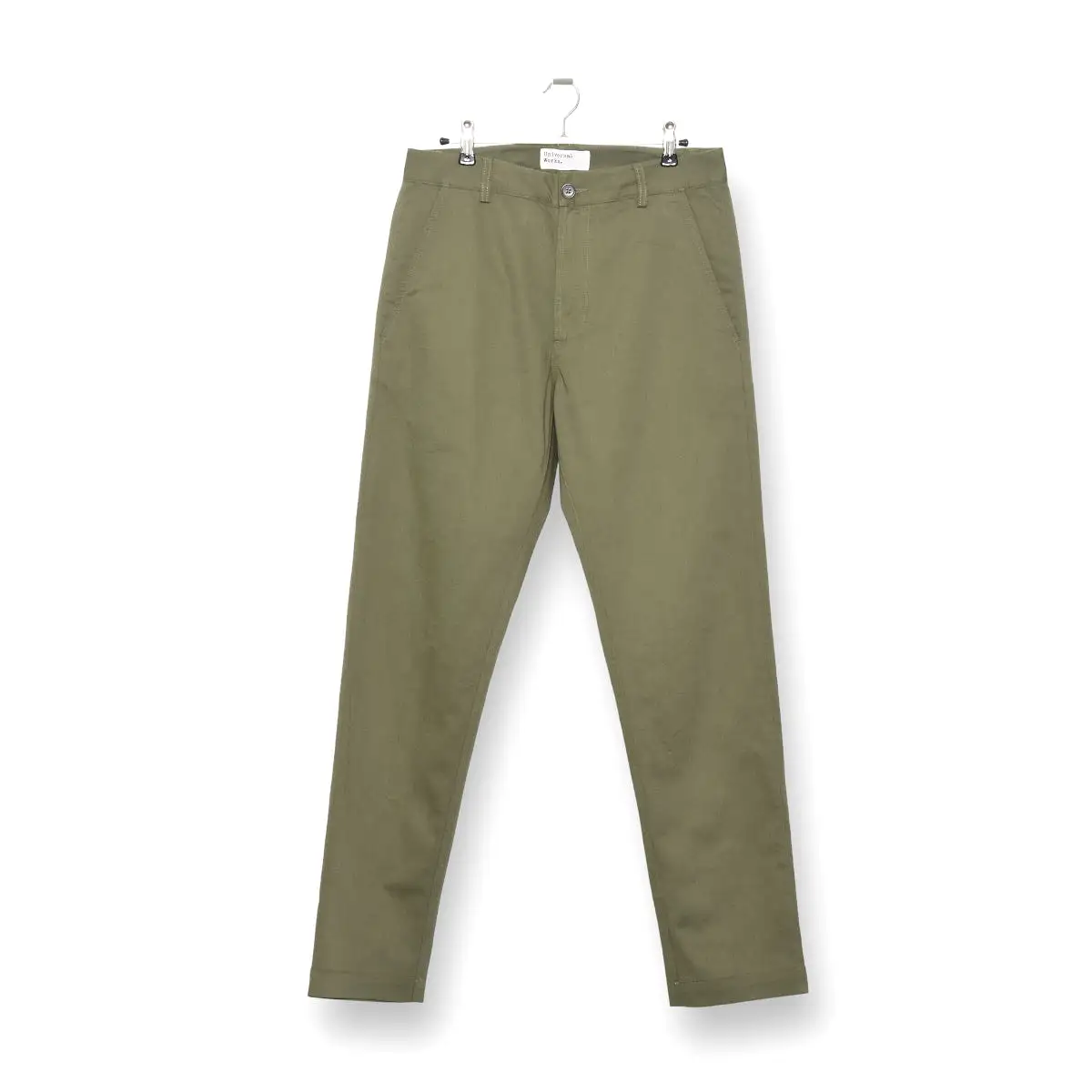 Universal Works Aston Pant twill light olive 00130