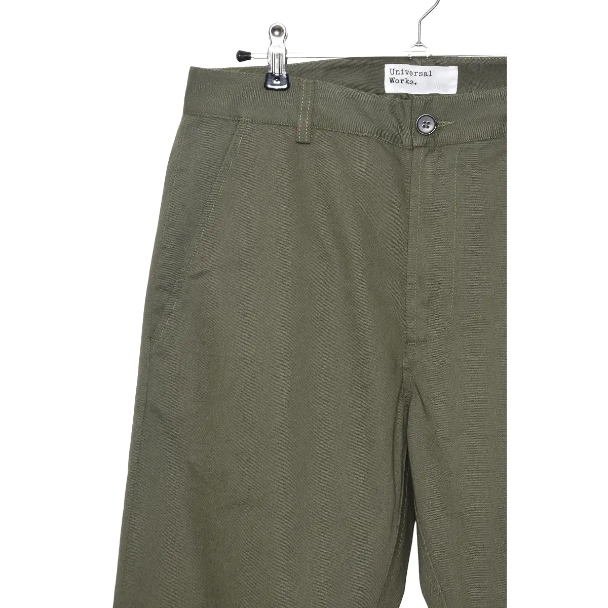 Universal Works Aston Pant twill light olive 00130