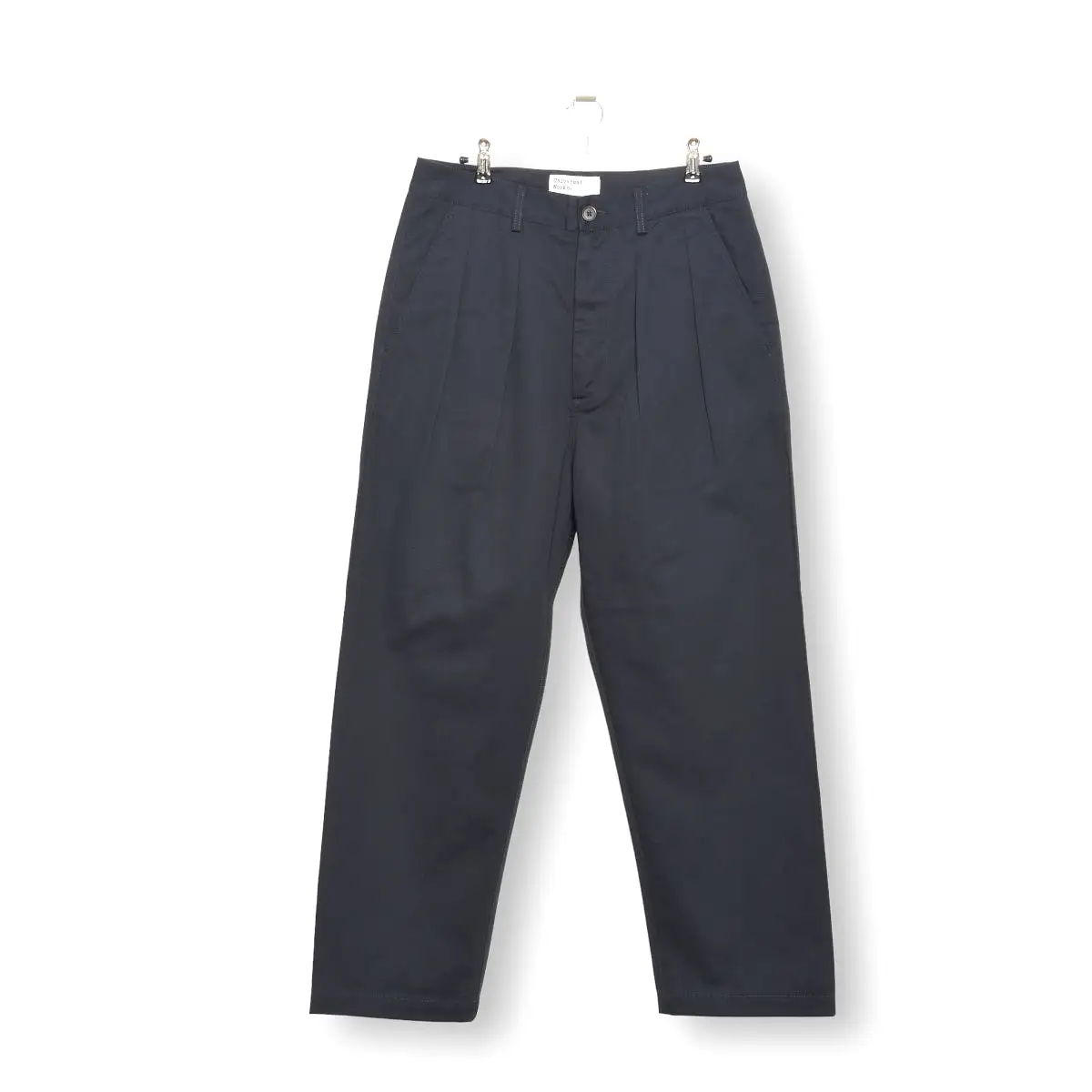 Universal Works Double Pleat Pant twill navy 00133