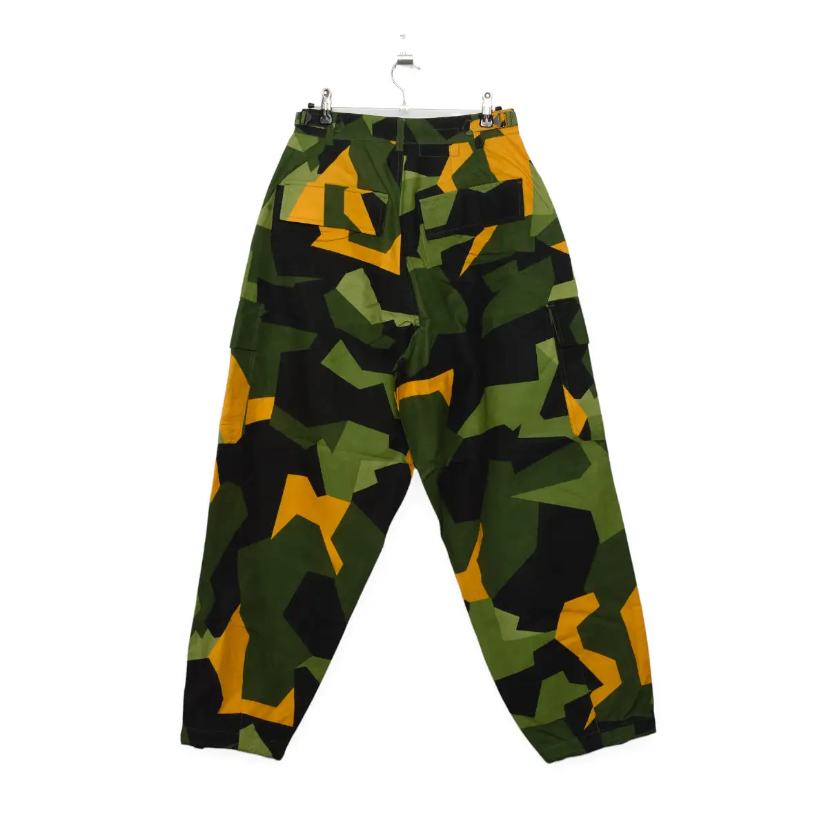 Universal Works Loose Cargo Pant Swedish camo wax olive 27118