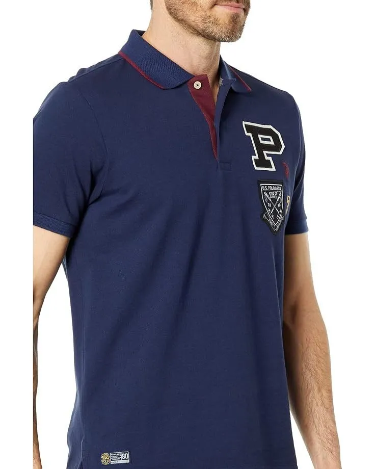 US POLO ASSN.  |Street Style Plain Cotton Short Sleeves Logo Polos