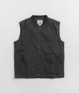 Uskees 3029 Patch Pocket Canvas Vest - Charcoal