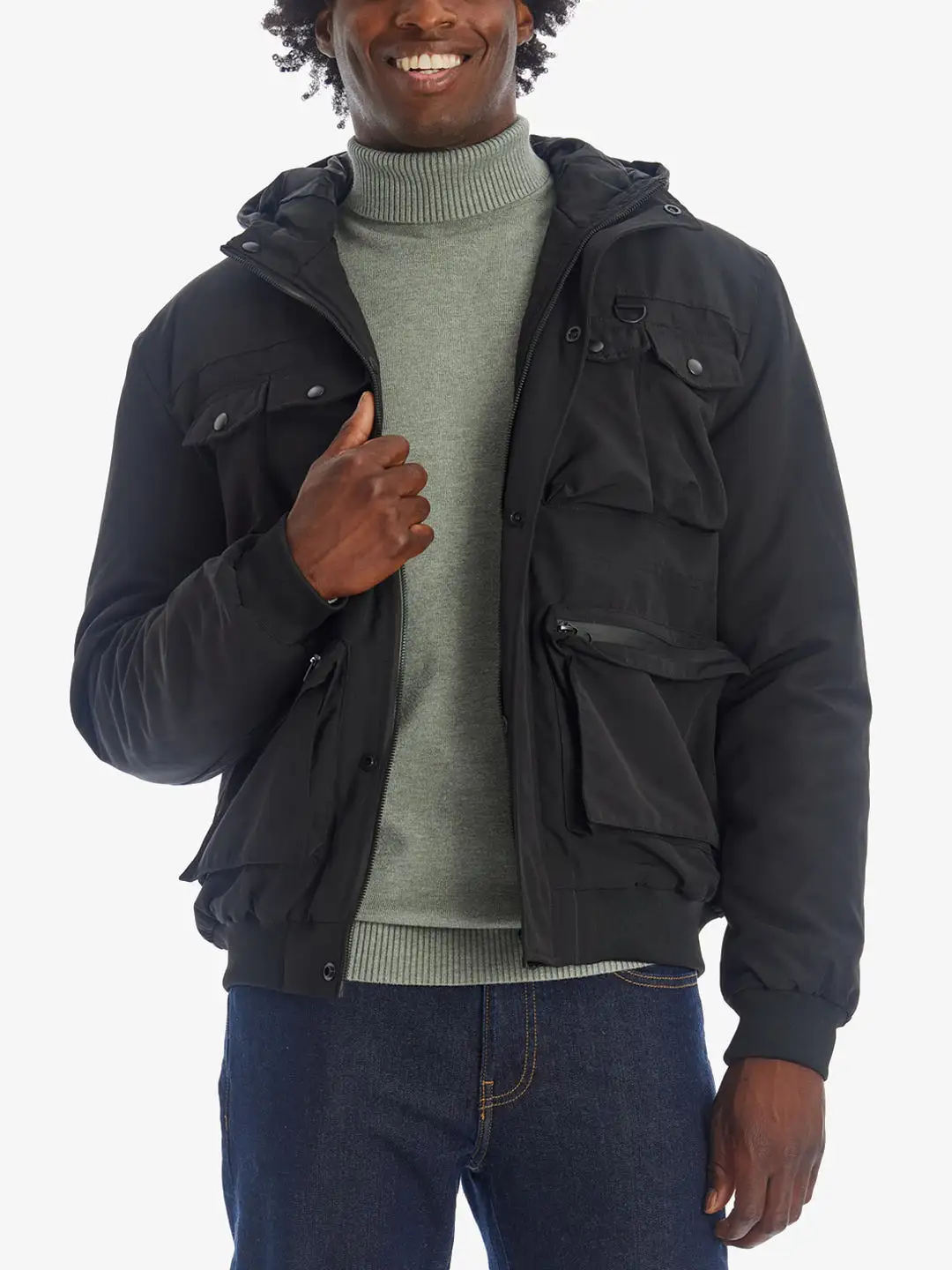 Utility Patch Pocket Jacket