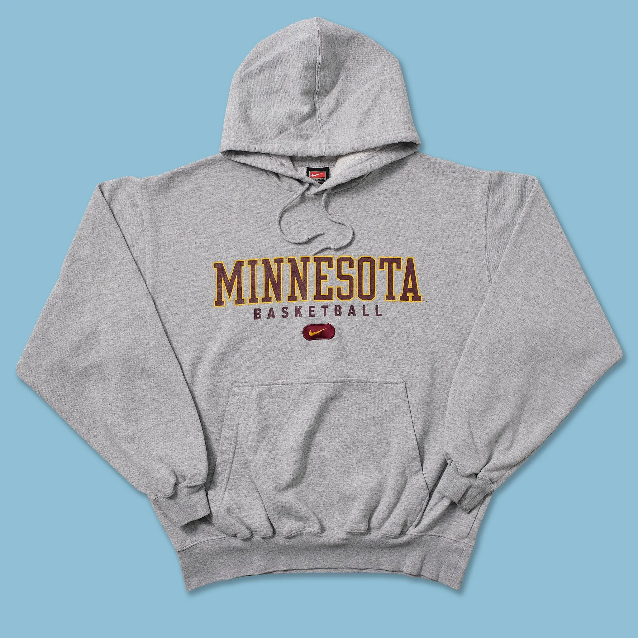 Vintage Nike Minnesota Basketball Hoody Large