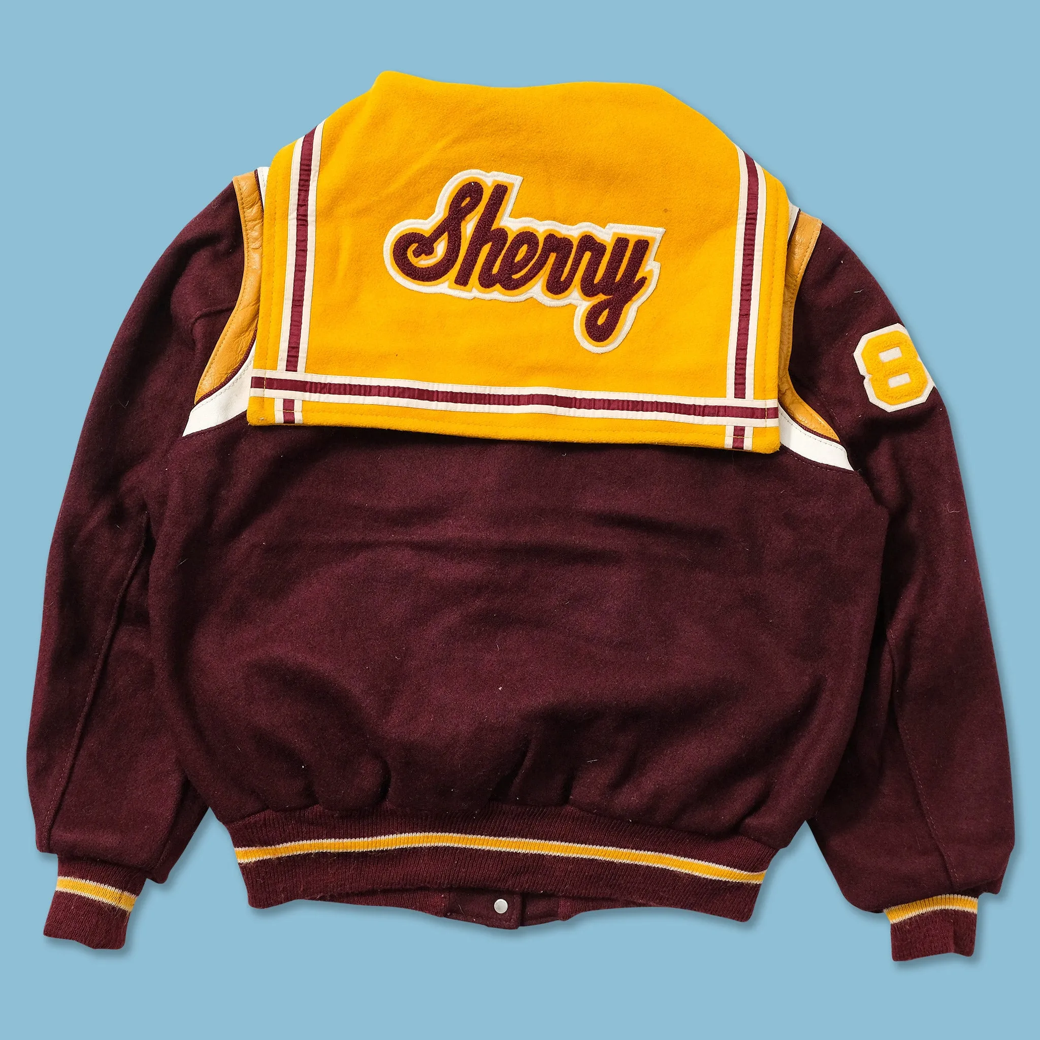 Vintage Wool Varsity Jacket Small