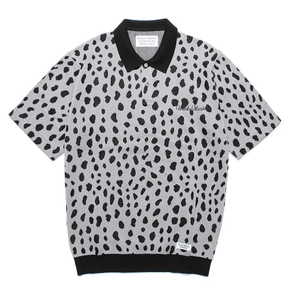 WACKO MARIA  |Leopard Patterns Street Style Short Sleeves