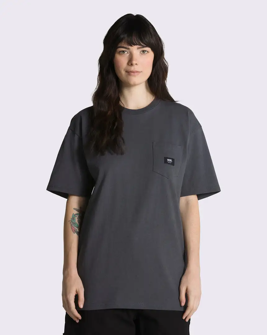 Woven Patch Pocket Tshirt