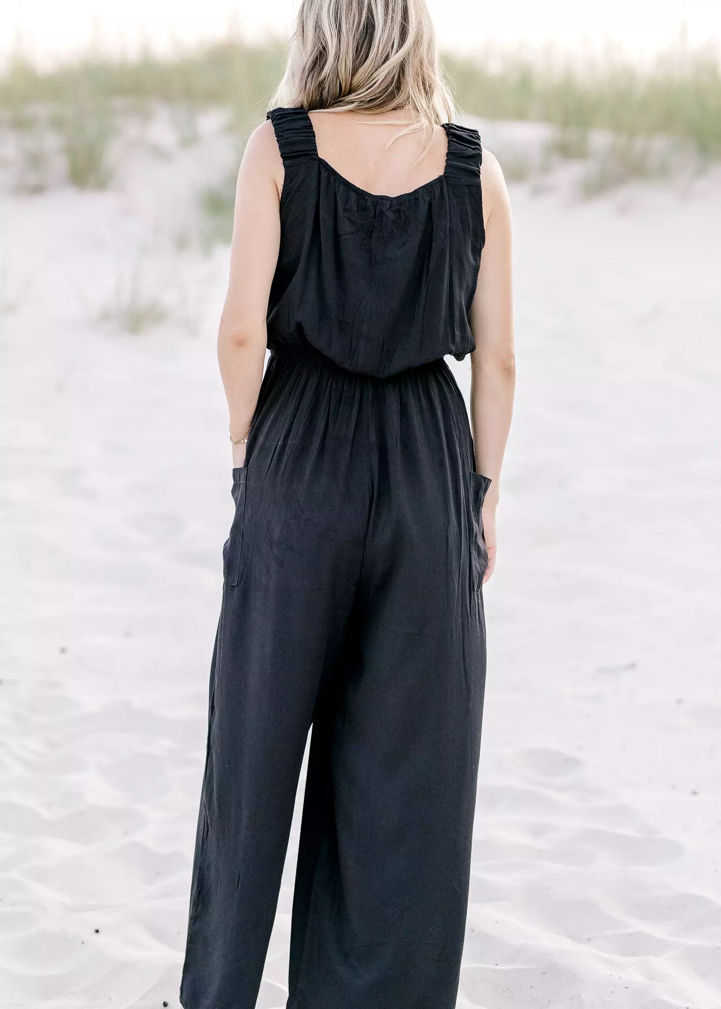 X Basic Black Jumpsuit