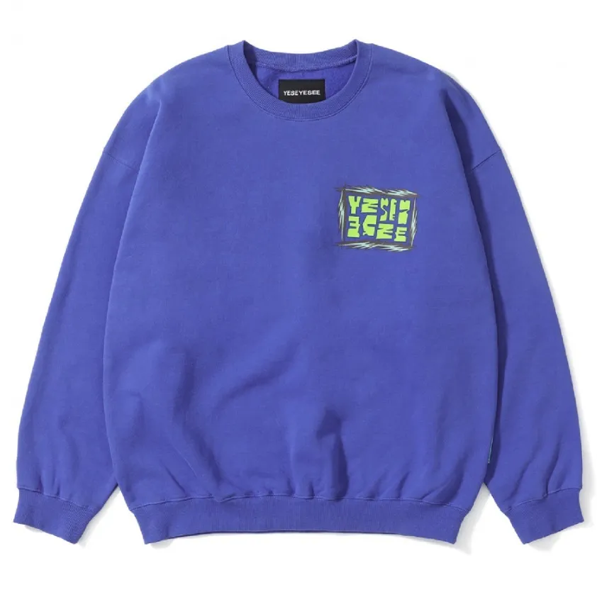 YESEYESEE  |[YESEYESEE] ★ Y.E.S Zigzag Sweatshirt